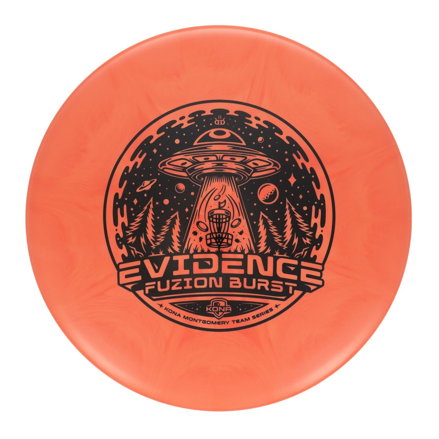 Dynamic Discs Evidence - 2023 Kona Montgomery Team Series Fuzion Burst 177g | Style 0002