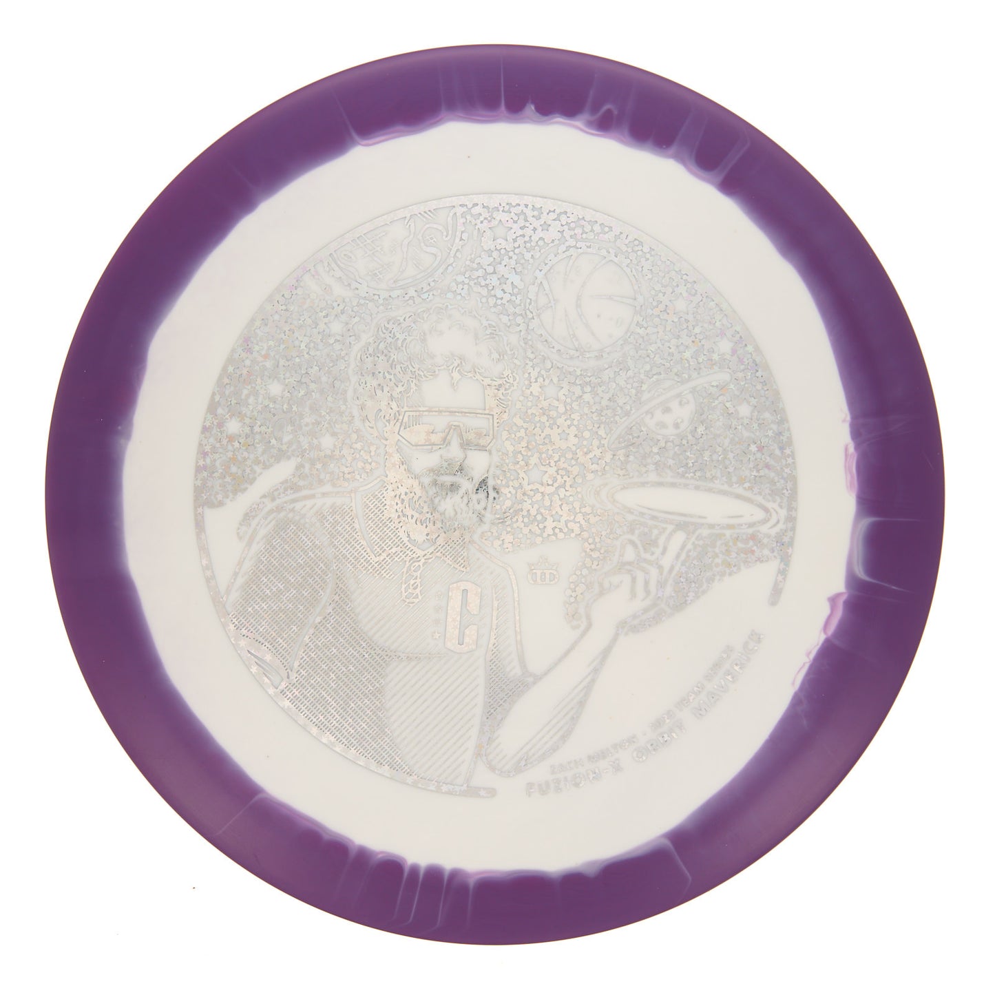 Dynamic Discs Maverick - Zach Melton 2023 Team Series Fuzion-X Orbit 176g | Style 0001