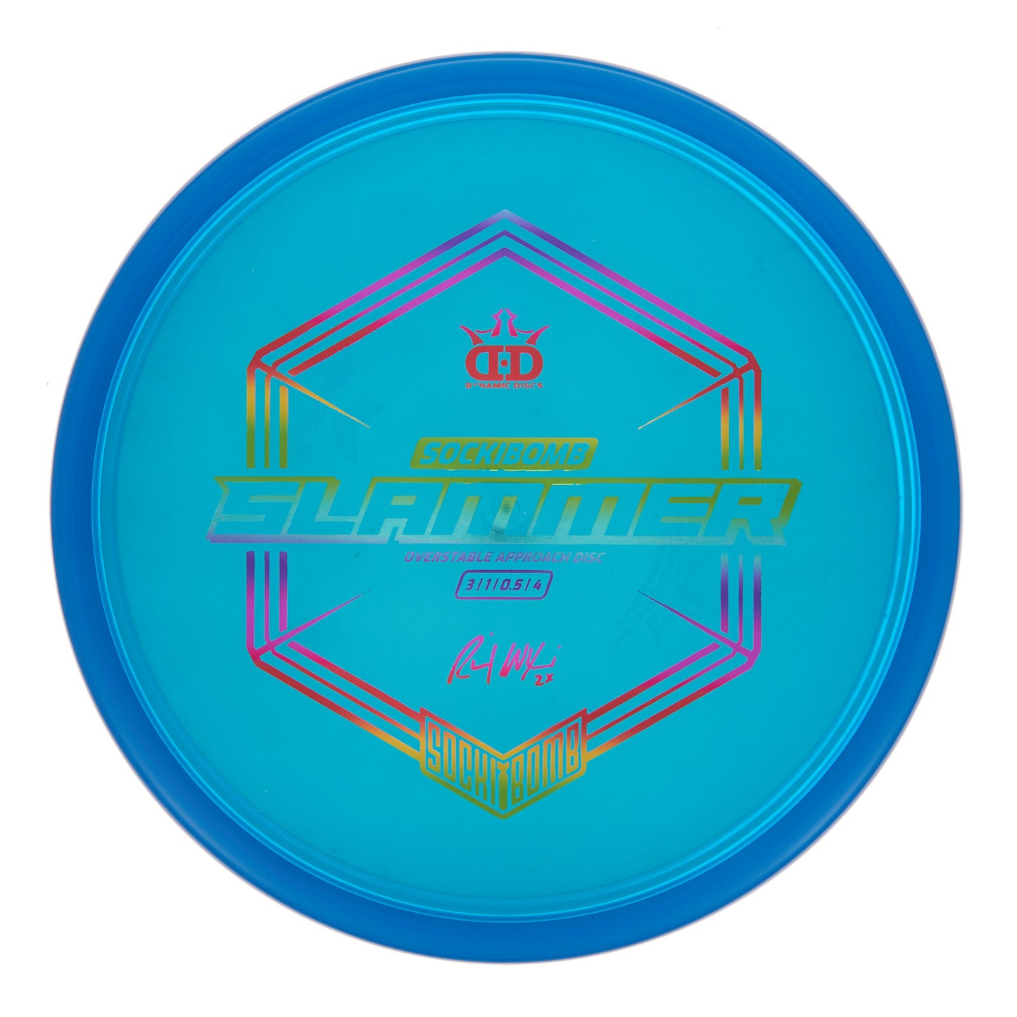 Dynamic Discs Sockibomb Slammer - Lucid Ice 174g | Style 0002