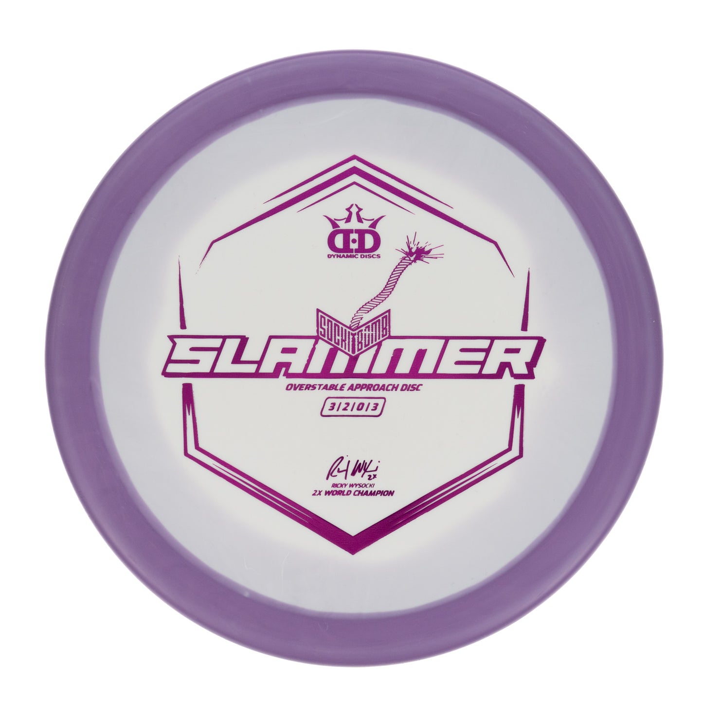 Dynamic Discs Sockibomb Slammer - Ignite Stamp V1 Classic Supreme Orbit 175g | Style 0010