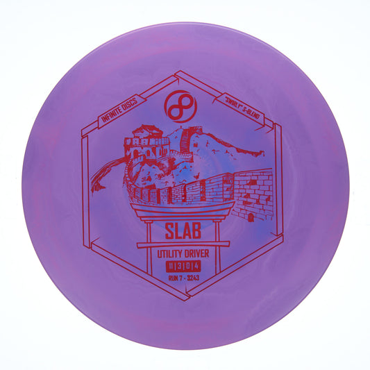 Infinite Discs Slab - Swirly S-Blend 175g | Style 0003