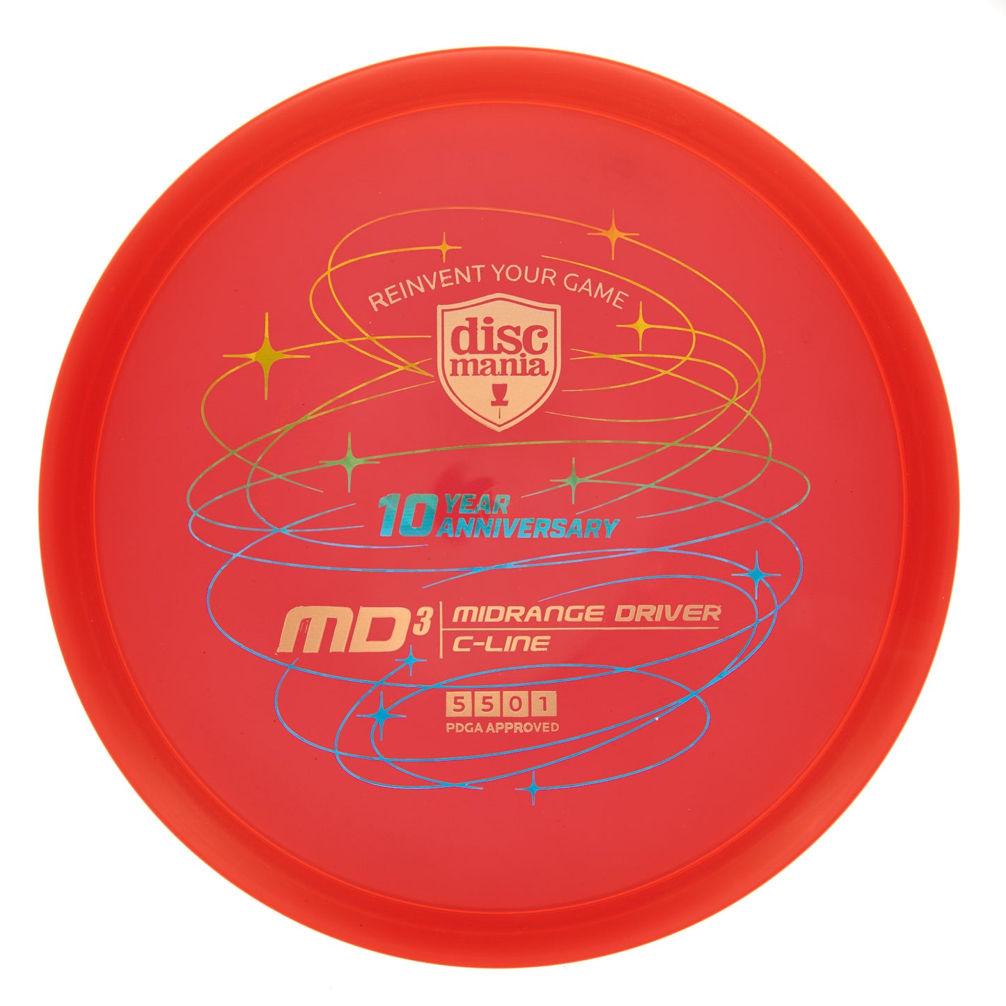 Discmania MD3 - 10 Year Anniversary Revolution C-Line 178g | Style 0018