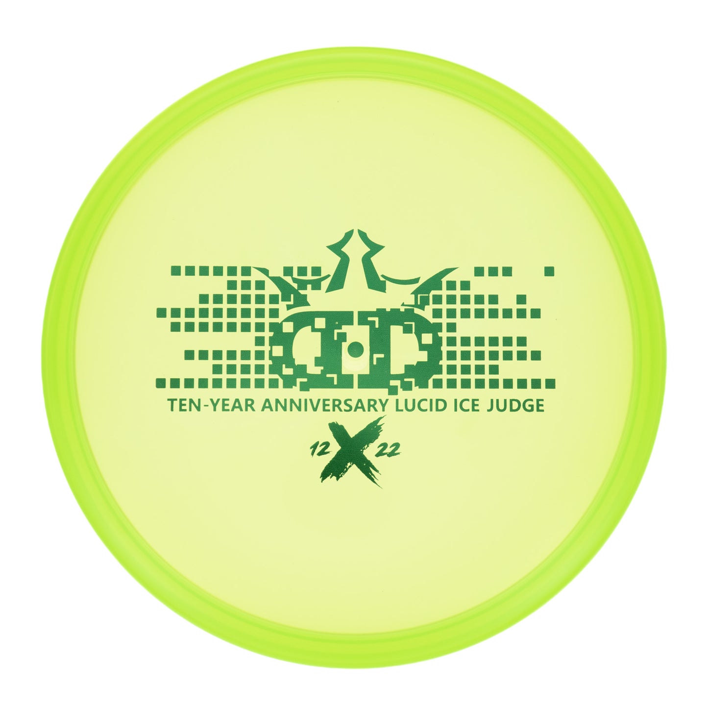 Dynamic Discs Judge - 10 Year Anniversary Lucid Ice 177g | Style 0003