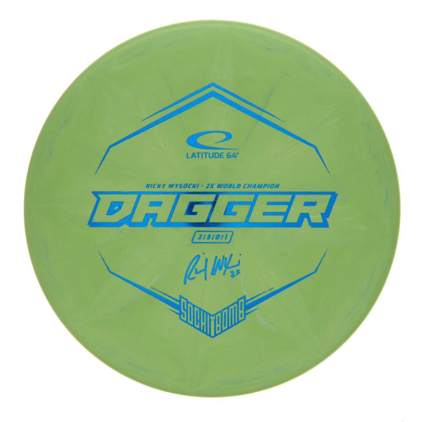 Latitude 64 Dagger - Ricky Wysocki Sockibomb Zero Hard Burst 174g | Style 0009