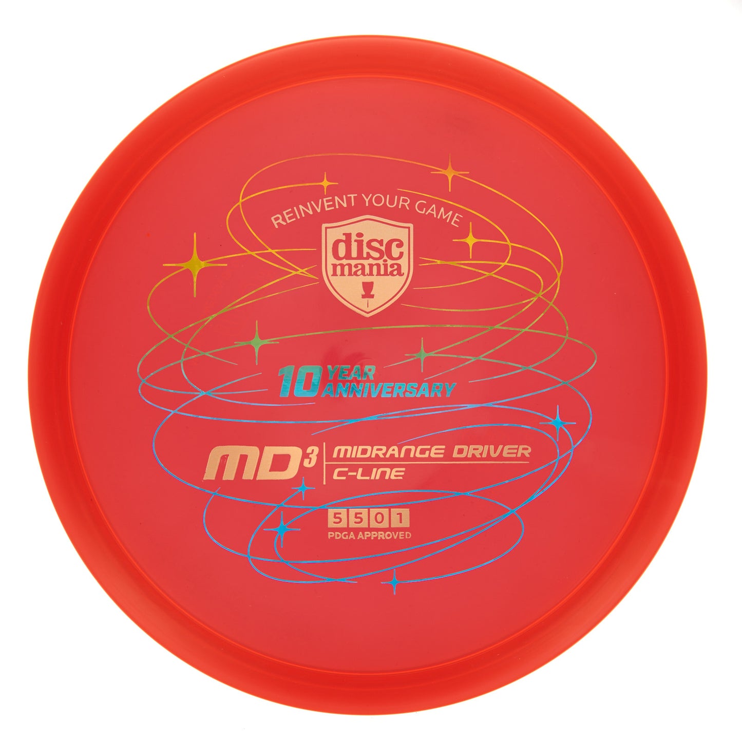 Discmania MD3 - 10 Year Anniversary Revolution C-Line 179g | Style 0013