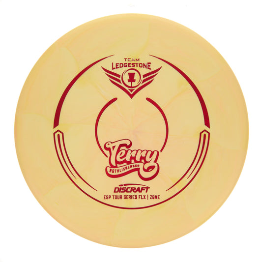 Discraft Zone - Tour Series Team Ledgestone Terry Rothlisberger ESP FLX Swirl 175g | Style 0004