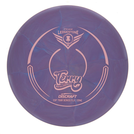 Discraft Zone - Tour Series Team Ledgestone Terry Rothlisberger ESP FLX Swirl 175g | Style 0015