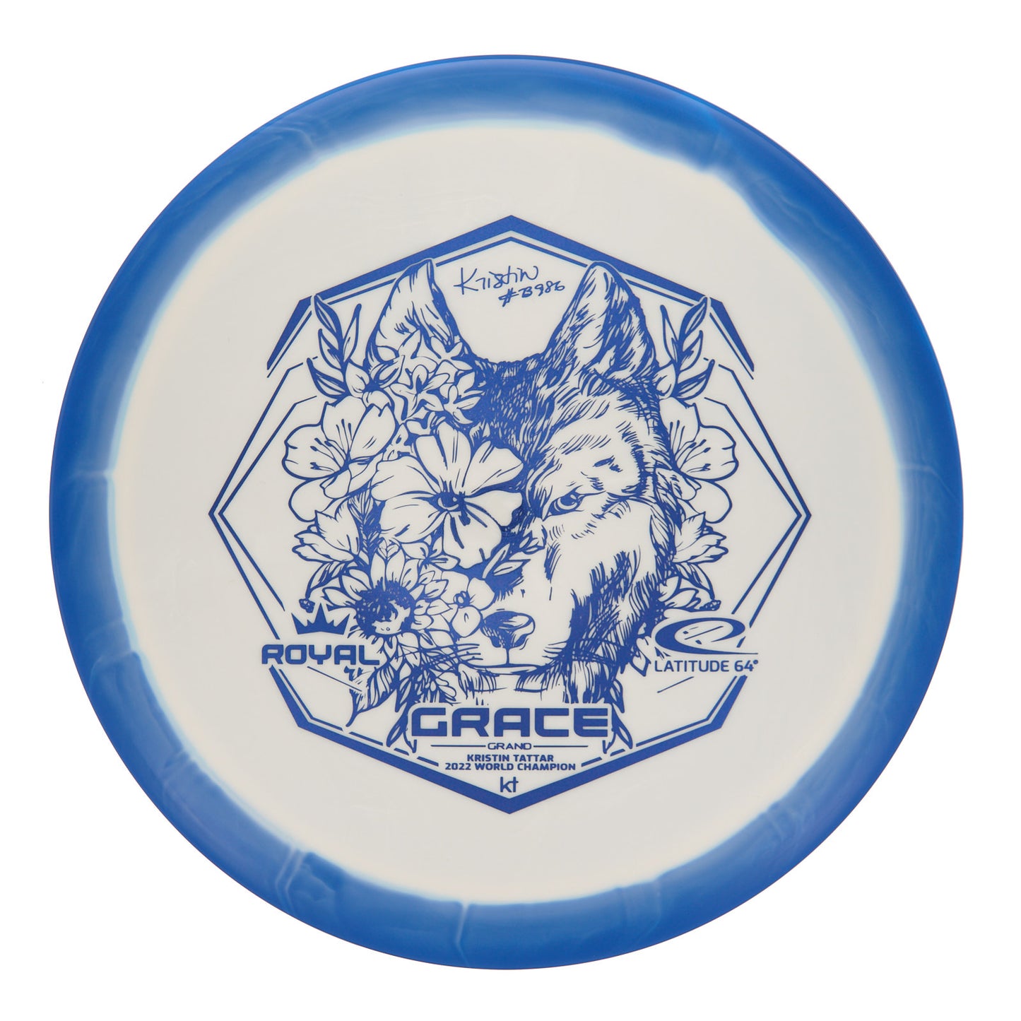 Latitude 64 Grace - 2023 Kristin Tattar Team Series Royal Grand Orbit 175g | Style 0014