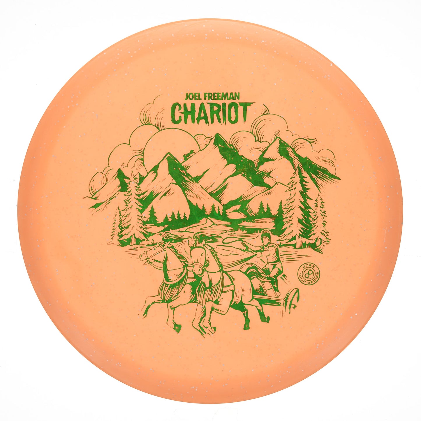 Infinite Discs Chariot - 2023 Joel Freeman Tour Series C-Blend Metal Flake Glow 180g | Style 0001