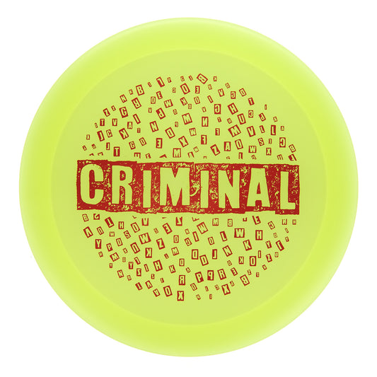 Dynamic Discs Criminal - Ransom Stamp Lucid Ice 176g | Style 0006