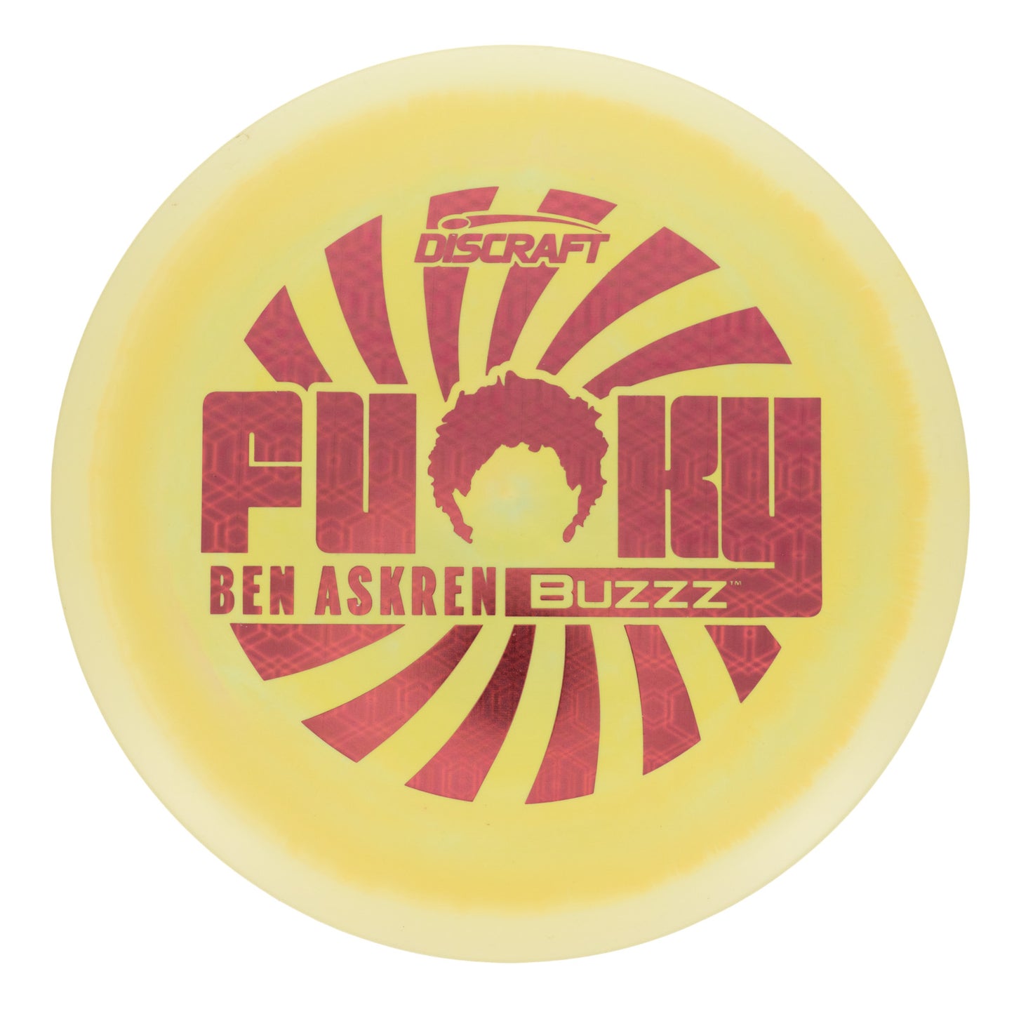 Discraft Buzzz - Ben Askren Funky Stamp ESP Swirl 180g | Style 0015