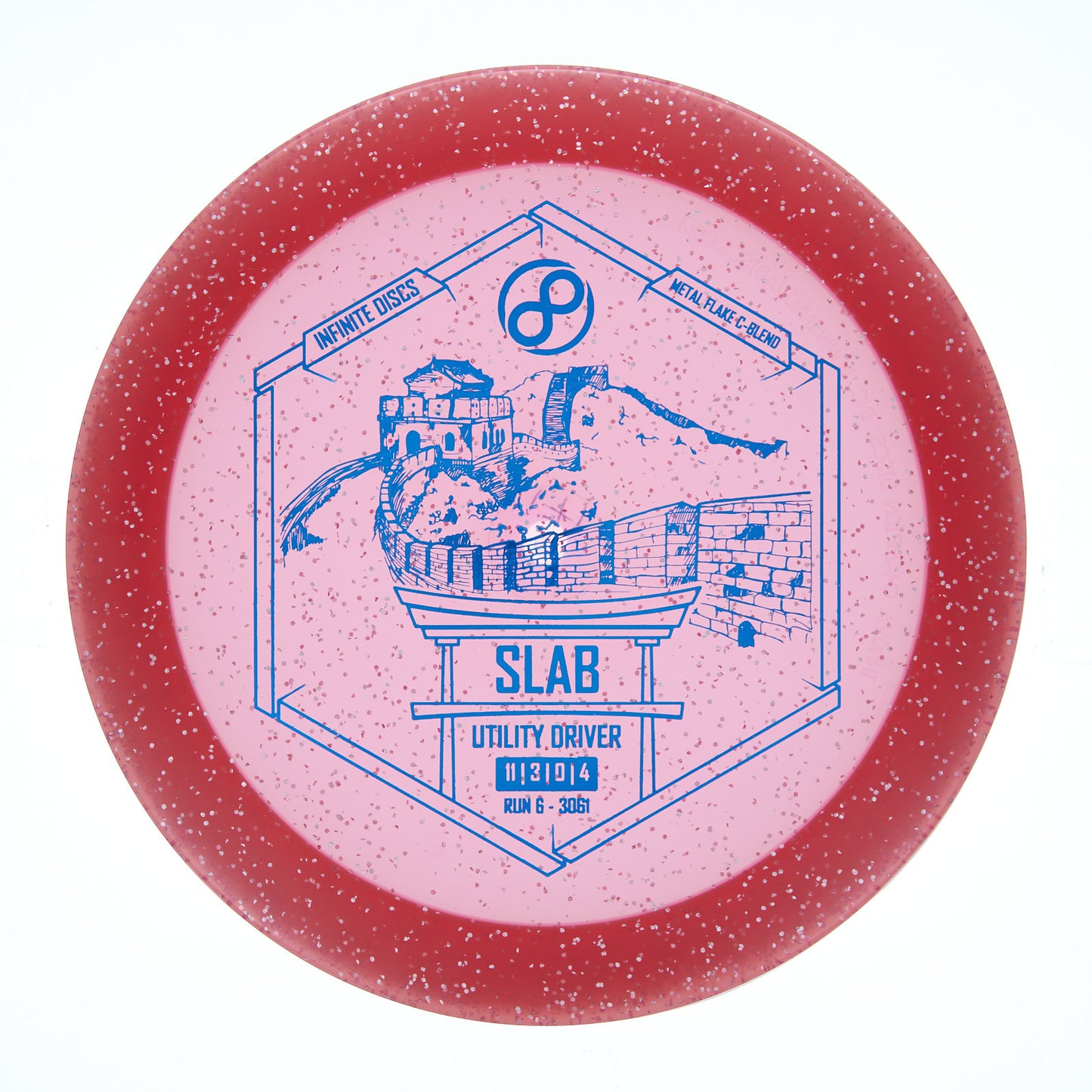 Infinite Discs Slab - Metal Flake C-Blend 172g | Style 0001