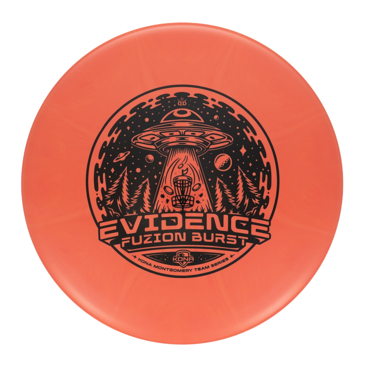 Dynamic Discs Evidence - 2023 Kona Montgomery Team Series Fuzion Burst 176g | Style 0001