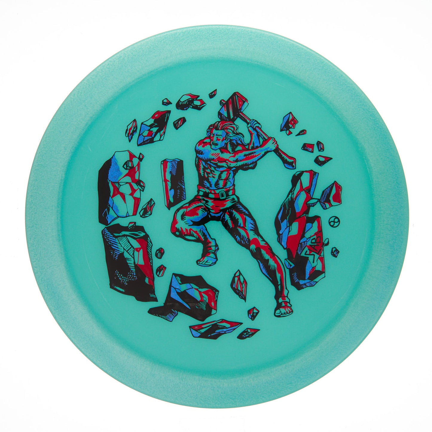 Infinite Discs Slab - Glow C-Blend  172g | Style 0005