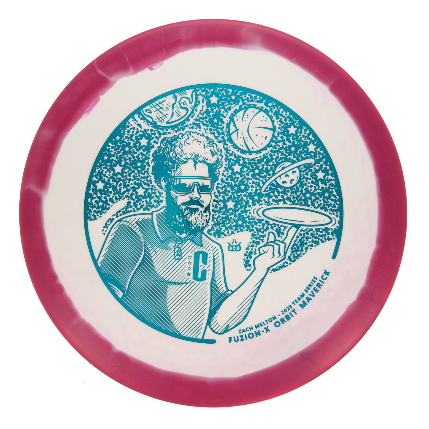 Dynamic Discs Maverick - Zach Melton 2023 Team Series Fuzion-X Orbit 175g | Style 0005