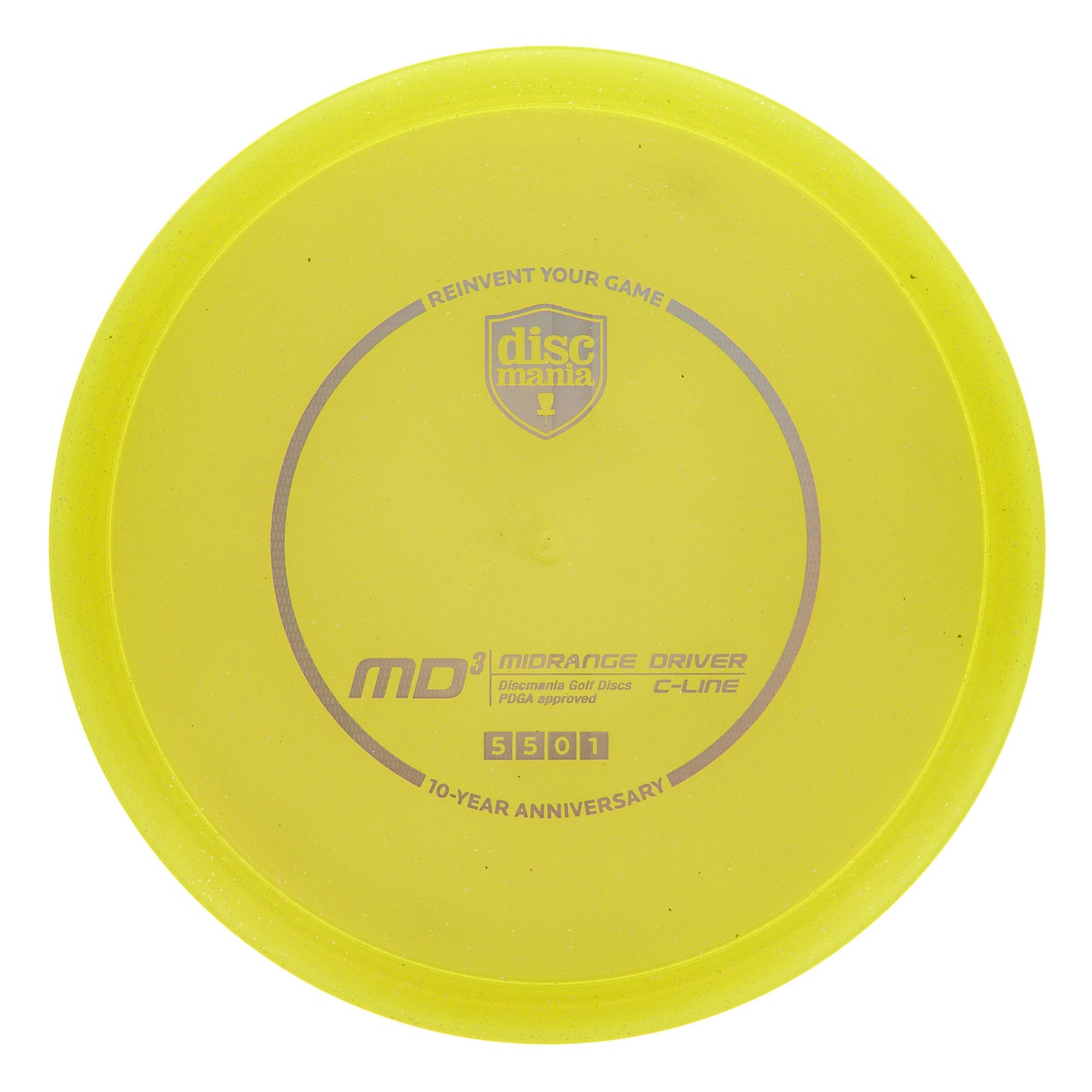 Discmania MD3 - 10 Year Anniversary Heirloom Metal Flake C-Line 181g | Style 0004