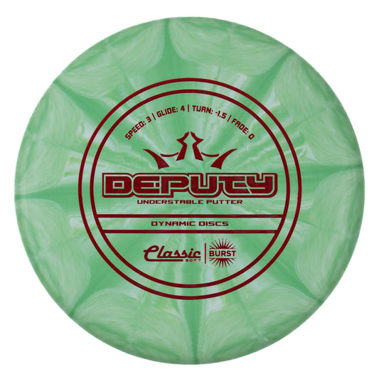 Dynamic Discs Deputy - Classic Soft Burst 174g | Style 0001