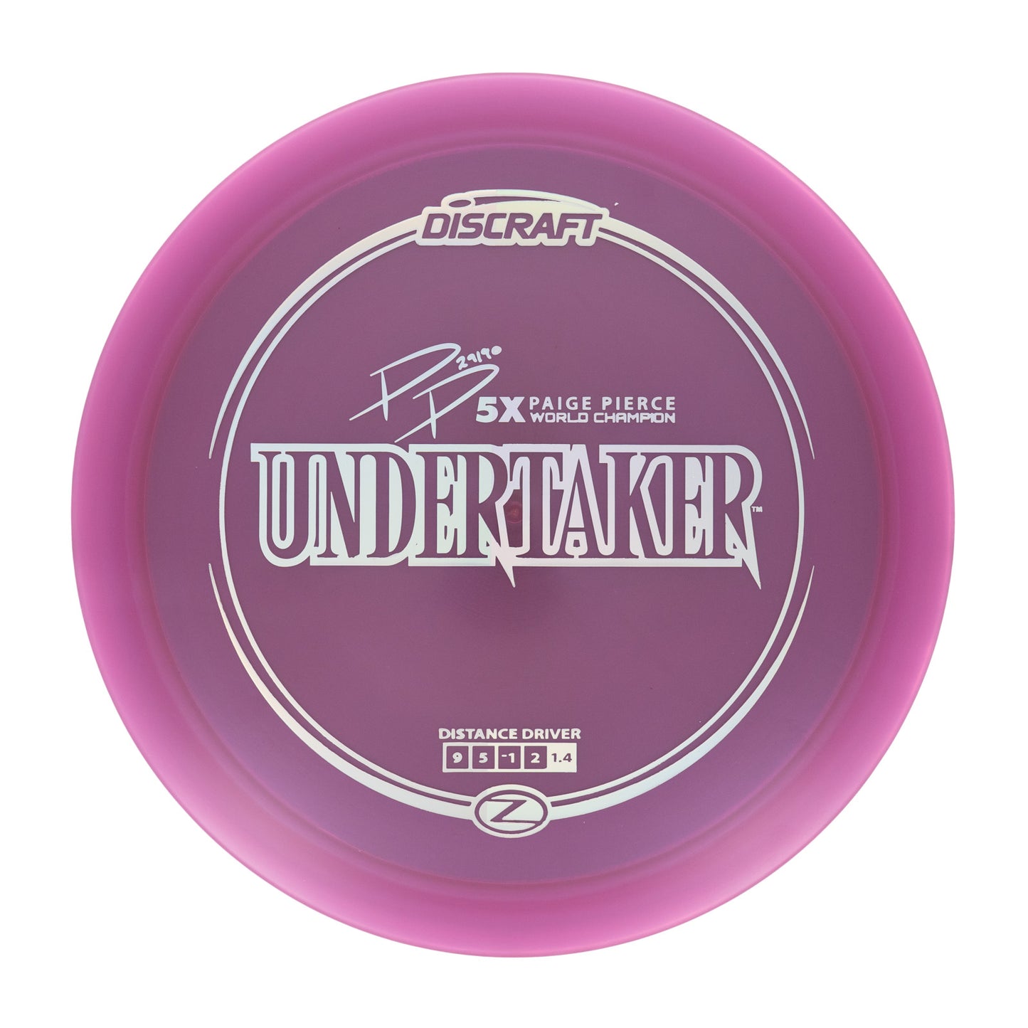 Discraft Undertaker - Paige Pierce Z-Line 175g | Style 0001