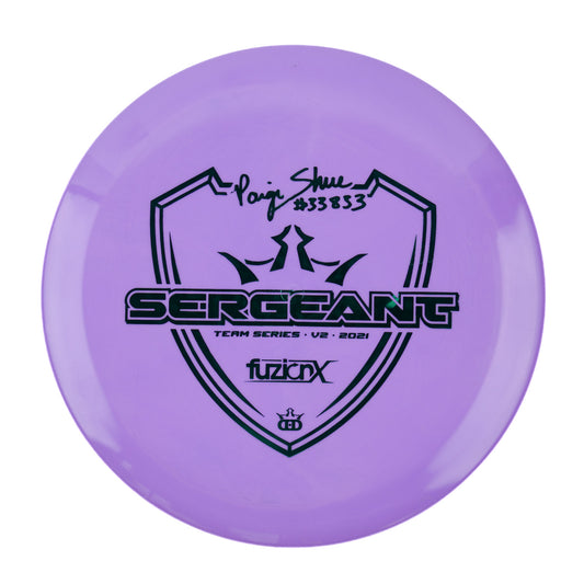 Dynamic Discs Sergeant - Paige Shue 2021 Team Series V2 Fuzion-X 176g | Style 0001