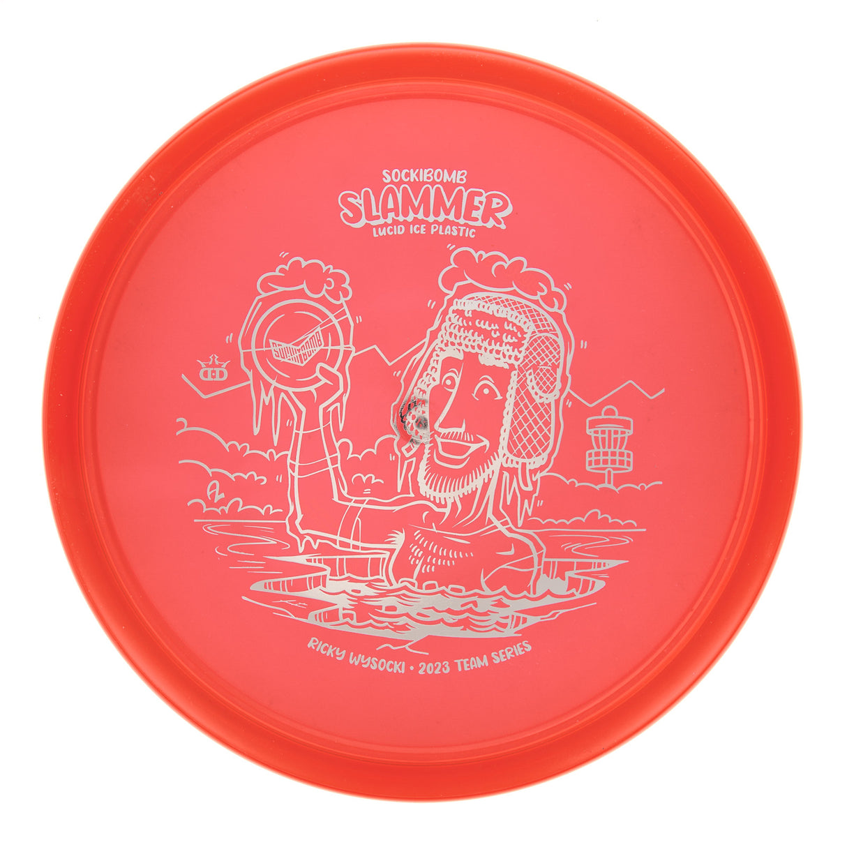 Dynamic Discs Sockibomb Slammer - 2023 Team Series Lucid Ice 175g | St ...